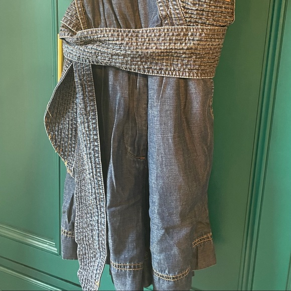 Anthropologie Pilcro and Letterpress Jean short romper - Picture 5 of 6